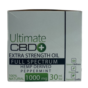 Ultimate CBD Oil 1000mg - 30ml/1oz
